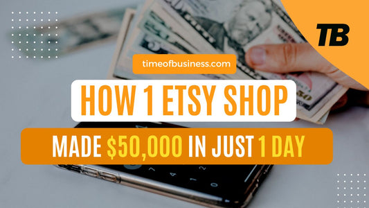 How one store made $50,000 in ONE DAY on Etsy