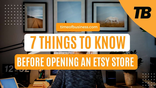 7 Things I Wish I Knew Before Opening my Etsy Store