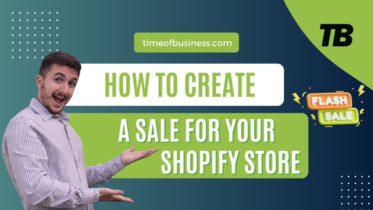 How to create a sale on Shopify - Video tutorial