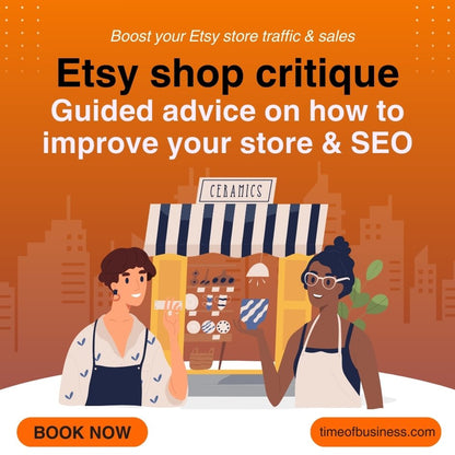 Etsy Shop Critique - Full Etsy Store Audit & Guide to Improve
