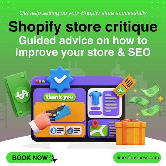 Shopify Store Critique - Shopify Store Audit & Guide to Improve
